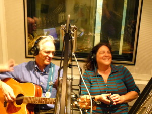 Graham and Barbara Dean at the 30th anniversary of "The Hudson River Sampler," September 2012