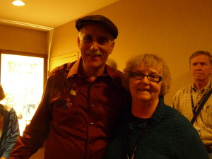Wanda and Jim Kweskin at the Folk Alliance International in Memphis, 2012